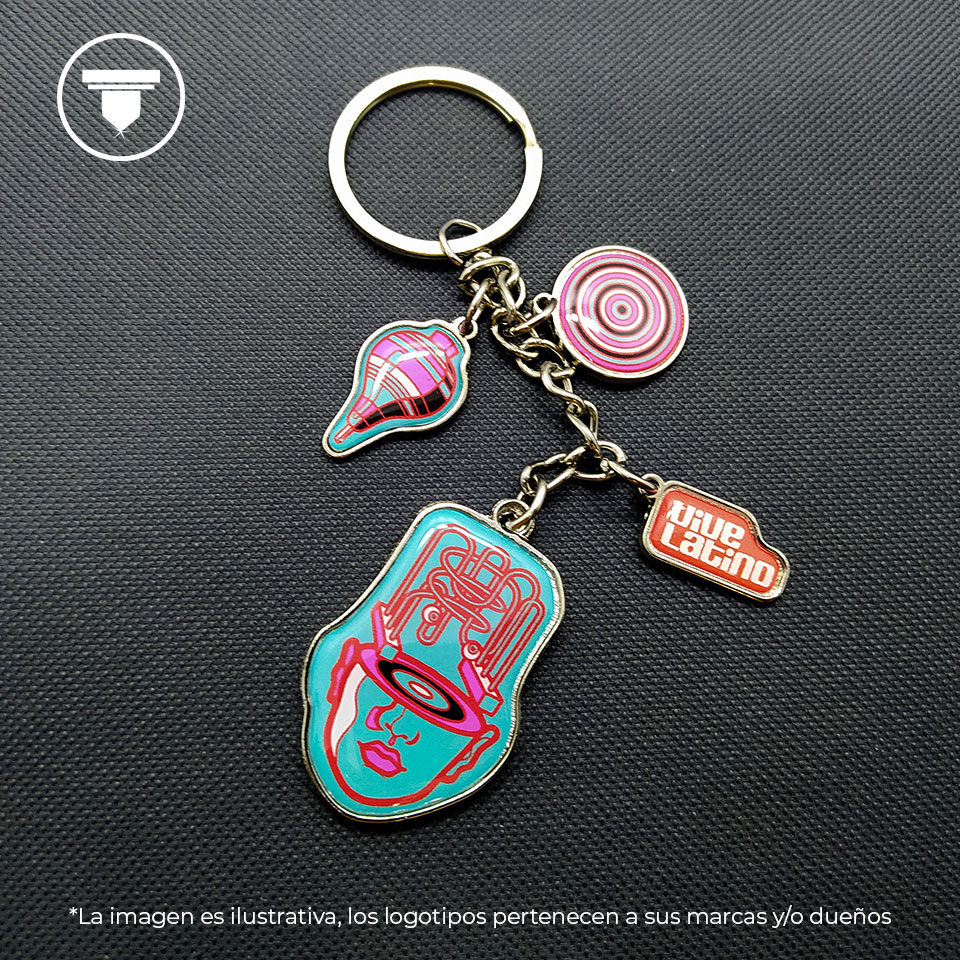 ZAM-002 Llavero zamak, A TU ESTILO