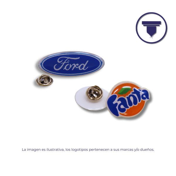 [PIN-20-R-Etiqueta-Imán] PIN-20-R PIN ENCAPSULADO. (Broche de Imán 1 punto)