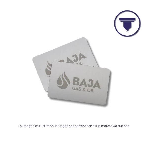 PL-20 PLACA DE ALUMINIO GRABADA. (Anodizado Plata Brillante, PL Personalizado-Nombre, Puntas redondeadas)
