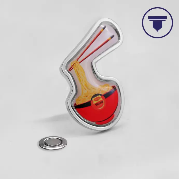 [PIN-07-ZR Pin especial] PIN-07-ZR Pin Suaje Especial (Broche de Imán 1 punto, Base Plata)