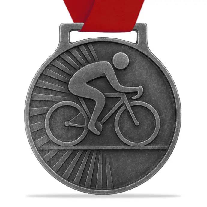 [MED-001-Z] MED-001-Z MEDALLA ZAMAK, A 1 CARA. (Plata antiguo)