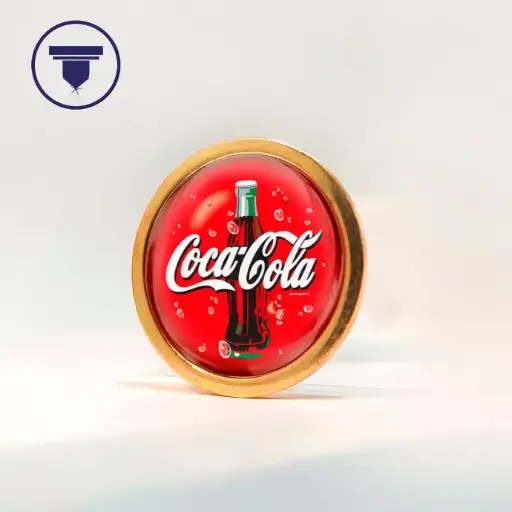 PIN-01 Pin Circular metálico